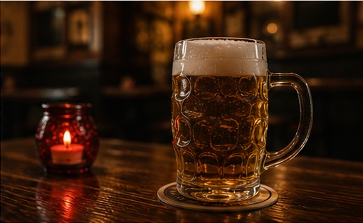 Getränk in der Taverne