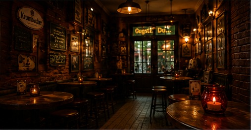 Abend in der Taverne